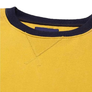 เสื้อสเวตเชิ้ตผ้าฟลีซคุณภาพสูง ล้างสีแบบแอซิดวอช สำหรับผู้ชาย สีพื้น สไตล์สตรีทแวร์ ผลิตจากโพลีเอสเตอร์/คอตตอน ผ้าไม่ถักทอ เหมาะสำหรับฤดูใบไม้ผลิ เป็นมิตรต่อสิ่งแวดล้อม รับผลิตตามแบบ - Product Image 4