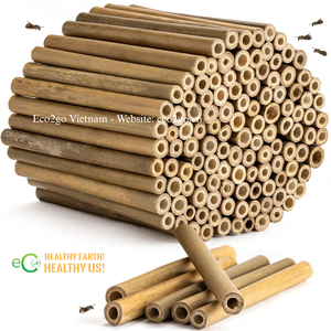 Tubos de Bambú Naturales No Tóxicos para Hoteles de Insectos |   Tubos de anidación ecológicos de tamaño personalizado y OEM de Vietnam - Product Image 3