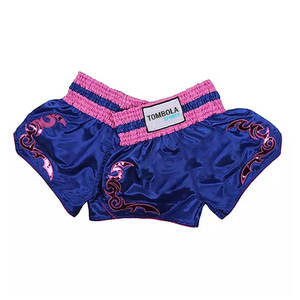 Shorts de Muay Thai personnalisés en gros pour clubs - Respirants, extensibles, séchage rapide, unisexe, pour adultes, pour la boxe et les arts martiaux - Product Image 5