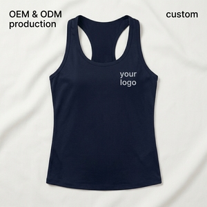 Custom Print Solid Eco-friendly Women's Pickleball Racerback Tank <b>Top</b> Scoop Neck Lightweight Breathable Moisture Management - Product Image 4