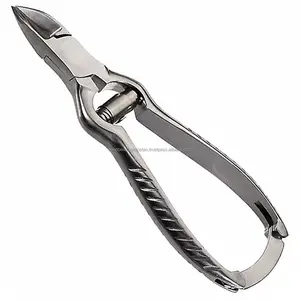 Nail Care di qualità professionale cromato tronchesi per cuticole 4 "in acciaio inox rifinitura cuticola fornitura nail fornitore di nail