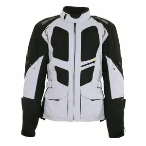 Motorbike textile Jacket Men's Motorbike Windproof waterproof jacket 100 % polyester lining mesh remove able quilted liner