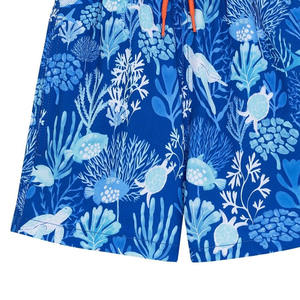 กางเกงขาสั้นชายแบบแห้งเร็ว น้ำหนักเบา กันลม ระบายอากาศได้ดี ผลิตจากโพลีเอสเตอร์ 100% สีพื้น ชุดว่ายน้ำ บริการ OEM แบบกำหนดเองได้ พร้อมเชือกผูก - Product Image 5