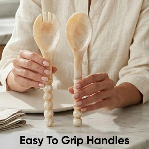 Handmade Resin spoon & Resin Salad <b>Tools</b> Customized Eco-Friendly Dishwasher <b>Safe</b> Elegant - Product Image 4