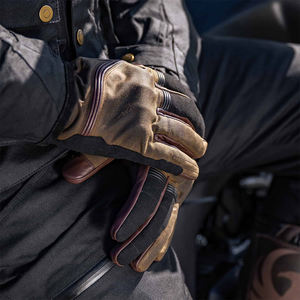 Gants de moto en cuir pour sports de plein air, coupe-vent, à manches longues, compatibles écran tactile, pour homme et femme - Product Image 4