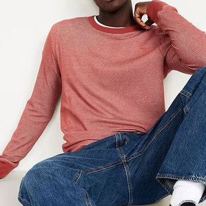 Chemise en tricot gaufré de qualité supérieure, coutures durables, coupe élégante, idéale pour un confort tout au long de l'année. - Product Image 4