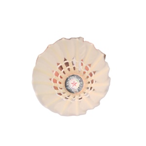 Volants de badminton professionnels Vina-Star en plumes d'oie, légers et écologiques, qualité tournoi, en PU – Prix usine - Product Image 1