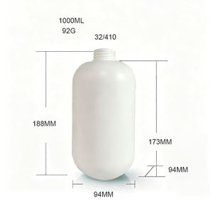 ขวดสเปรย์ทรงกระสุนพลาสติก HDPE ธรรมชาติขนาด 32 ออนซ์ พร้อมหัวปั๊มแบบ 32-410 สำหรับใช้กับเครื่องสำอาง-พิมพ์ซิลค์สกรีน - Product Image 6