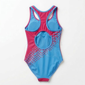 Traje de Baño Entero Cómodo para Mujer, Traje de Baño Deportivo, Impresión por Sublimación Personalizada, Tela Elástica de Secado Rápido, Venta al por Mayor para Playa y Piscina - Product Image 2