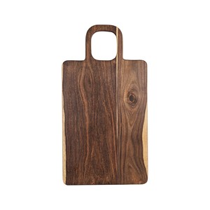 Tabla de cortar de madera de Sheesham con asa - Tablas de cocina artesanales al por mayor - Product Image 3