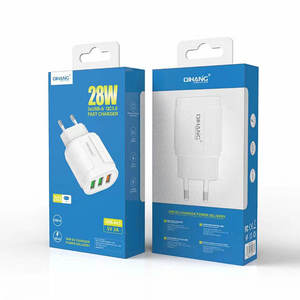 Advanced matte colored paper charger <b>box</b> embossed ODM custom size electronic packaging, suitable for PD wall chargers - Product Image 1