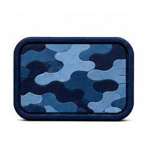 Écussons en caoutchouc PVC personnalisés en gros, badges logo 3D gaufrés, accessoires vestimentaires durables et imperméables pour vestes, sacs, chapeaux - Product Image 1