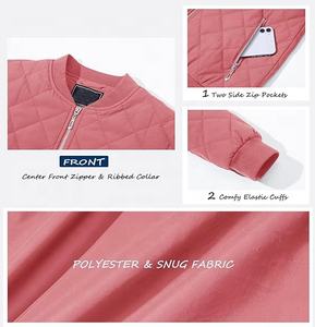 Stylish New Breathable Casual Wear Top Quality Long Sleeves Bomber <b>Jacket</b> Newest Design <b>Women</b> Puffer <b>Jacket</b> <b>Women</b> Quilted <b>Jacket</b> - Product Image 5