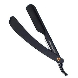 Wholesale Barber Supplies Professional Stainless Steel Wooden Handle Straight Barber <b>Razor</b> Barber Shaving Straight <b>Razor</b> - Product Image 1