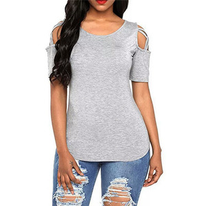 New arrival Women T Shirt Breathable wholesale price <b>top</b> trending OEM service best selling quick dry hot sale Women T-Shirts - Product Image 4
