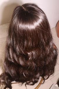 Peluca de Cabello Humano Vietnamita con Ondas Naturales, Negra Natural, Voluminosa, Procesada al Vapor, Sin Pegamento, con Encaje HD - Product Image 2