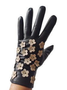 Gants d'opéra en peau de mouton pour femmes, doublure cachemire, thermiques, écologiques, compatibles écran tactile, style uni, pour l'extérieur - Product Image 2