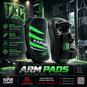 Protège-bras rembourrés réglables pour le kickboxing, le Muay Thai, la boxe, l'entraînement et l'entraînement de coaching - Product Image 1