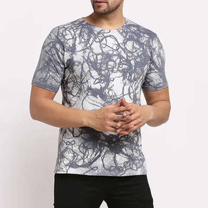 Camisetas de Hombre 100% Algodón, Estampadas, de Alta Calidad, Informales, Ligeras, de Color Sólido, en Venta - Product Image 2