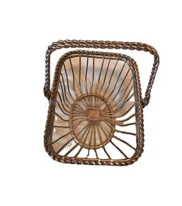 Panier en maille métallique pour fruits, paniers en fil de cuivre plaqué - Product Image 4