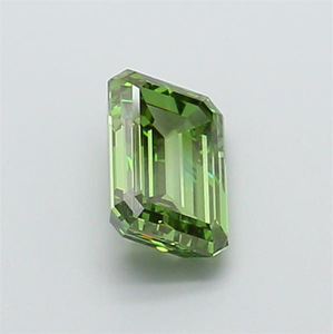 Exquisita piedra preciosa suelta de esmeralda verde de 2 quilates con simetría de corte escalonado de élite y claridad de color intensa excepcional. - Product Image 4