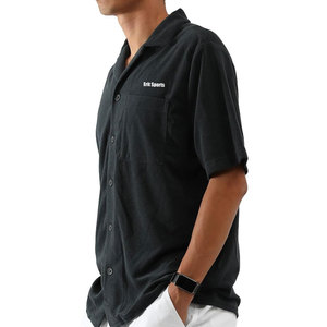 Fashion Wear Men's Solid 100% Cotton Breathable Eco-Friendly Camp <b>Collar</b> <b>T</b>-<b>Shirts</b> 2026 New Design Daily Wear - Product Image 5