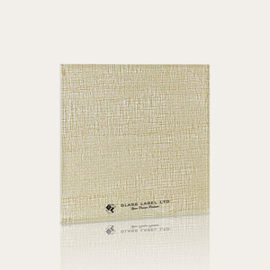 Panneaux de verre sur mesure pour murs EVA ondulé givré SGP PVB Design sablé Verre intérieur/verre pour hôtel - Product Image 5