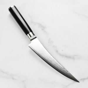 Cuchillo de Cocina Profesional para Frutas y Verduras, Forjado a Mano en Acero de Damasco, Afilado como una Navaja, de Acero Inoxidable - Product Image 6
