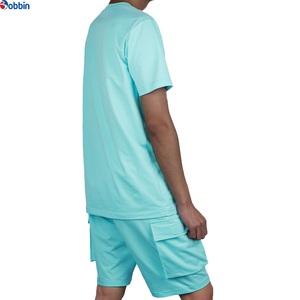 Ensemble short cargo imprimé respirant et confortable pour l'été, personnalisable, grande taille pour hommes, séchage rapide, ensemble 2 pièces pour le jogging - Product Image 6