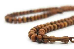 Cuentas de Oración de Madera (Tasbih) para Mesa de Comedor - Accesorios de Oración Musulmana Personalizados de Alta Calidad - Product Image 4