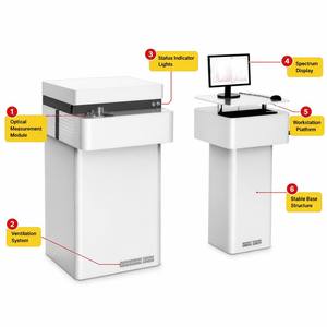 เครื่องสเปกโตรมิเตอร์แบบตั้งโต๊ะ Spark OES สำหรับการวิเคราะห์องค์ประกอบของอะลูมิเนียม ทองแดง สังกะสี และโลหะผสมหล่อขึ้นรูป - Product Image 5