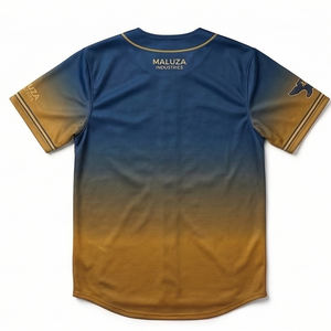 Classic <b>athletic</b> baseball jersey sublimation streetwear team sports uniform MALUZA INDUSTRIES - Product Image 3