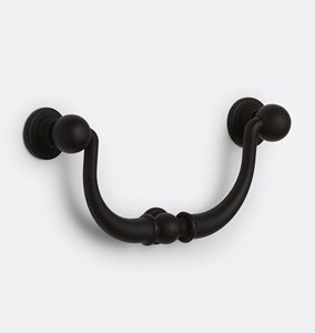 Traditional Brass Cabinet Pull Handle Bar Shape Durable Furniture Hardware Trending <b>Copper</b> Color Exterior <b>Door</b> Handle - Product Image 4