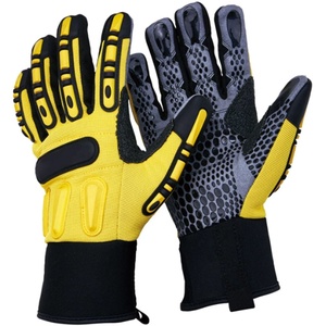 Bout des doigts à écran tactile robuste Gants de sécurité pour mécanicien en gros Gants de travail flexibles en peau de chèvre - Product Image 3