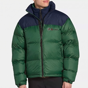 Veste matelassée pour homme, isolée pour le froid, avec tissu matelassé doux, design résistant au vent et confortable pour les activités de plein air au quotidien - Product Image 1