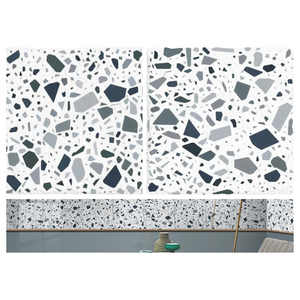 Carreaux de porcelaine émaillée sculptés architecturalement 300x300, carreaux muraux en céramique de luxe à surface 3D pour projets immobiliers commerciaux - Product Image 2