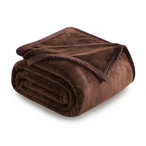 Edredón de 4 Piezas de Color Sólido, Lavable, de Felpa Suave, Poliéster/Algodón, para Uso Doméstico, Beige - Product Image 3