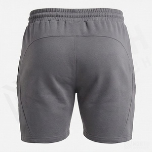 Shorts de jogging pour hommes en coton respirant, pour la gym, l'entraînement, le fitness, la course, décontractés, d'été, avec taille élastique, style pantalon de survêtement - Product Image 2
