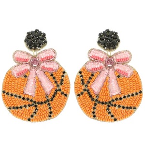 Pendientes de Flores con Cuentas Hechos a Mano, Modernos y Coloridos, Joyería de Moda, Cuentas de Colores, Tamaño Personalizado - Product Image 4