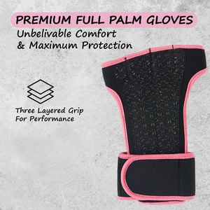 Latest Design Unisex <b>Fingerless</b> Weightlifting <b>Gloves</b> High Intensity Workout Wear Comfortable Smart Hand Look Exercise Gym <b>Gloves</b> - Product Image 2