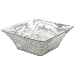 Customized Size Shaded White Purple Polished Resin Bowl Eco-Friendly Salad Serving Bowl Collapsible <b>Dinnerware</b> for Party Use - Product Image 6