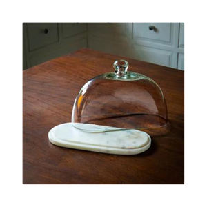 Cloche en verre avec base en bois pour présentoirs élégants de bougies et d'ampoules – Fournisseur en gros - Product Image 5