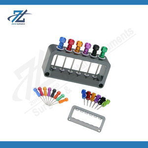 Zoha Surgico Universal Dental Implant Screw Driver Kit Manual Metal <b>Torque</b> Wrench Stainless Steel CE Certified Ergonomic Dental - Product Image 4