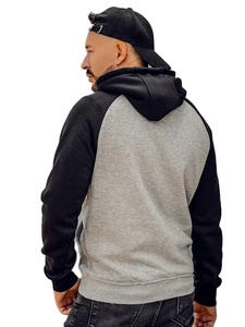 เสื้อฮู้ดลำลองมีกระเป๋าจิงโจ้สำหรับผู้ชายเสื้อฮู้ดผ้าโพลีเอสเตอร์สำหรับฤดูใบไม้ผลิ/ฤดูใบไม้ร่วงของผู้ชายผลิตใน BD - Product Image 2