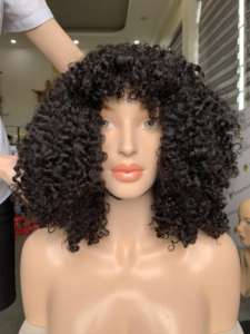 Eurasian 100% Non Transformés Vietnamien Remy Cheveux Crépus Bouclés Style Trame Unique Extensions De Tissage De Cheveux Humains Toutes Les Couleurs Convient - Product Image 2