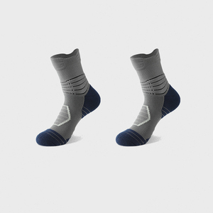 Calcetines Deportivos de Algodón Ecológicos Personalizados al por Mayor para Otoño, Calcetines de Baloncesto Transpirables hasta la Rodilla de Secado Rápido - Product Image 2