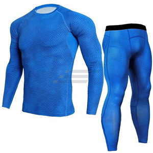 ชุดรัชการ์ด MMA คุณภาพสูงสำหรับผู้ชาย ออกแบบลายพิมพ์แบบ Sublimation ตามสั่ง ชุดรัชการ์ดออกกำลังกายสำหรับผู้ใหญ่ - Product Image 1