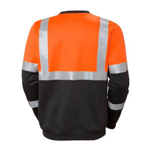Ropa de Seguridad Color Naranja, Camiseta de Alta Visibilidad de Secado Rápido, Ropa de Trabajo de Construcción, Alta Visibilidad, Camiseta de Seguridad con Cuello Redondo - Product Image 4