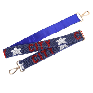 Sangle de sac perlée à la main vintage bandoulière brodée personnalisée bandoulière remplacement poignée de sac à main réglable en gros - Product Image 1