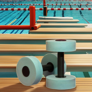 Mancuerna Flotante Portátil de Calidad Premium, Material EVA con Tubo de ABS y Agarre de NBR para Entrenamiento de Natación - Product Image 5